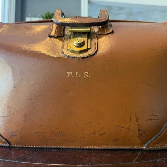 Lawyer’s brown Leather Men's Bag - Picture 15 of 15